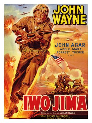 John Wayne in Iwo Jima