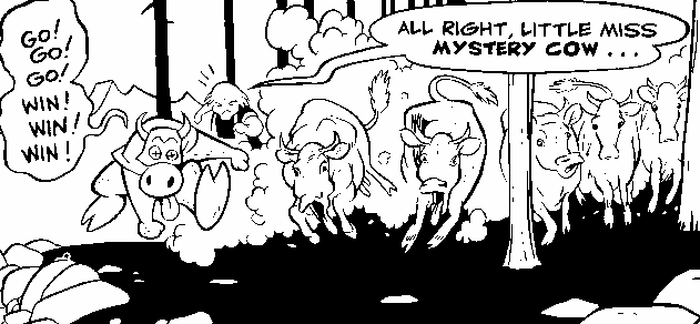 mystery cow